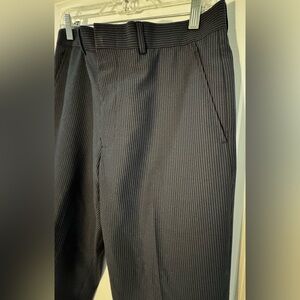 Kenneth Cole Reaction Charcoal Pinstripe Pants